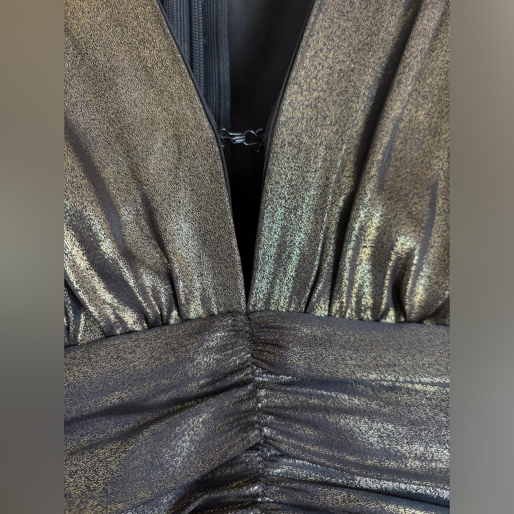 Charles Henry antique bronze cocktail dress, XS. EUC. From Nordstrom. - Picture 7 of 8